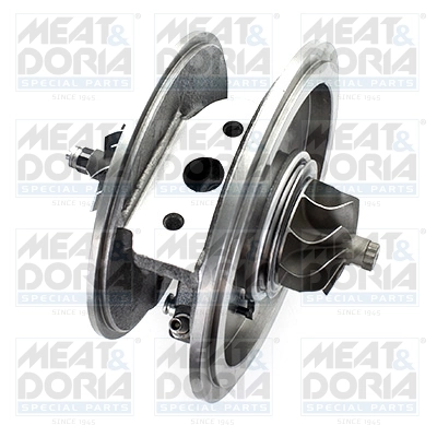 Core assembly, turbocharger